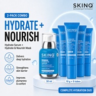 [COMBO] SKINQ Hydrate & Nourish Mask 10gx5 + Hydrate Hydrating Face 30ml