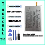 NEXCELL Bateri Serasi untuk Sony Xperia XZ2 Battery H8216 H8276 H8266 H8296 Battery Bateri LIP1655ER