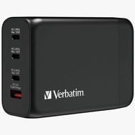 Verbatim 4 Port GAN PD3.0 200W 3 PD & 1 QC3.0 USB桌上充電器 (66704)