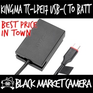 [BMC] Kingma TC-LPE17 USB-C To Dummy Battery Power Supply Adapter (For Canon EOS RP 200DII 250D 77D 