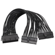 Stat 24Pin Power Extension Cable Splitter Cable for Powering Multiple Mainboards Desktop PC Power Supply Splitter Cable