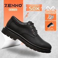 ZENNO CS336 Men's Leather Shoes High Quality Molded Rubber Sole, Youthful, Easy to Coordinate