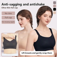🔥SG HOT🔥[Breast Minimizing] 【大胸显小】无痕亲肤防下垂文胸Plus Size B C D E Cup Non-marking skin-friendly push-up b