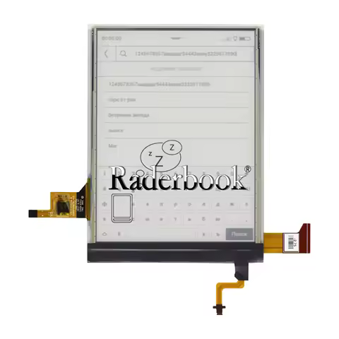 ED060XCD 100% new e ink LCD Display screen for pocketbook 627 touch lux 4 PB627 with backlight and t