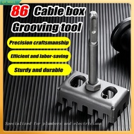 Square Hole Punch Chisel for Concrete Wall Install Conceal Aircond Electric Wire Drill Tool HVAC Pip