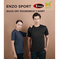 ENZO SPORT / Tshirt Enzo / Tshirt Roundneck / Tshirt Sukan / Airdry Tshirt / Tshirt ringan