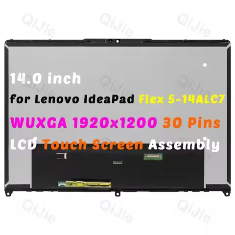For Lenovo IdeaPad Flex 5 14ALC7 5-14IAU7 82R9 82R7 82TA LCD Touch Screen Display Replacement Assemb