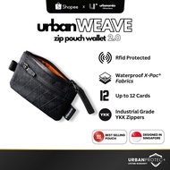 URBANWEAVE Zip Pouch V2 (X-Pac) | Lightweight Tech Organizer | Wallet | Coin Pouch | Compact|Aer|Alp