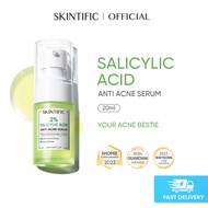 SKINTIFIC Salicylic Acid Anti Acne Serum 20ml - for Spot Scar Treatment & Brightening Acne Treatment