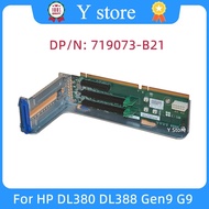 Y Store Original 719073-B21 PCI-E PCIE Riser Card Untuk Pelayan HP DL380 DL388 Gen9 G9 777283-001 72