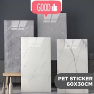 Wallpaper dinding 3D Foam Marble 30 x 60 cm/Lantai Vinyl MarbeL Granit