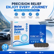 36pcs Motion Sickness Relief Patch for Car & Sea Anti Nausea Dizzy Travel Plaster