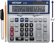 Victor 6700 Large Desktop Calculator, 16-Digit LCD