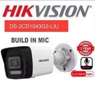 HIKVISION DS-2CD1043G2-LIU 4MP Smart Hybrid Light Fixed Bullet Network Camera