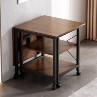 Rental House Eat Rectangular Small Apartment Dining Table Foldable Simple Small Table Household Stor