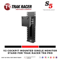 Trak Racer V2 Cockpit-Mounted Single Monitor Stand for Trak Racer TR8 Pro / MONITOR MOUNT / SIM RIG 