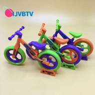 IJVBTV พลาสติกสำหรับตกแต่ง ของเล่นเครื่องประดับรถประกอบสมดุล หัวไชเท้าสำหรับจักรยาน รถทรงตัว จักรยานที่สามารถเคลื่อนย้ายและเลื่อนได้ งานอดิเรกแปลกใหม่ เกมกีฬากีฬา หัวไชเท้าของเล่นจักรยานขนาดเล็ก เด็กๆเด็กชาย