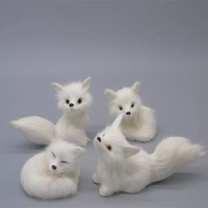 Ready Stock Plush Fox Simulation Fox White Fox Little Fox