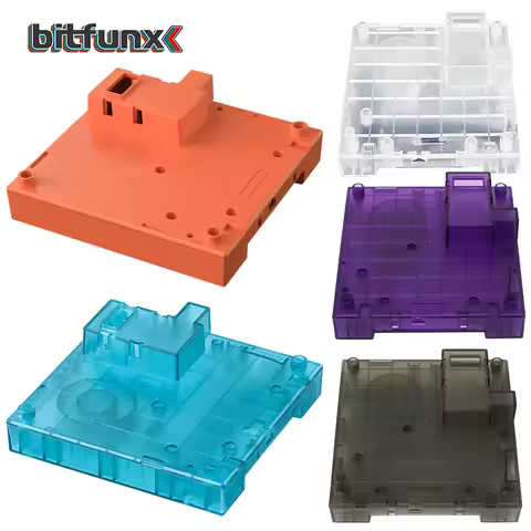 Bitfunx Translucent Base Case GC Replacement Game Shell for GBA Gameboy Player Dol-017 for NGC Game 