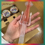 wenfengzhi 1 2PCS Funny Squid Cuttlefish Fork Fruit Cup Noodle Tableware Fork Instant Noodle Forks B