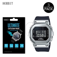 3PCS Nano Explosion-proof Screen Protector For Casio G-Shock GM-S5600 S5600G S5600PG SmartWatch HD C