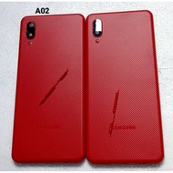 MERAH Backdoor back cover Samsung A02 Red