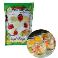 [现货 / Ready Stock] Happy Grass Konnyaku Jelly Powder 快乐草水晶蒟蒻果冻预拌粉 【 280gm (Jelly Powder)＋2g (Malic A