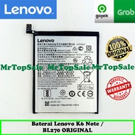 Baterai Handphone Lenovo K6 Note / K6 Note Moto G6 BL270 BL-270 BL 270 ORIGINAL Batre Battery Batrai