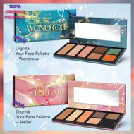 COSWAY Dignità Your Face Palette - Stellar / Wondrous (1.8g × 4 Shades) Code:45227 / 45228