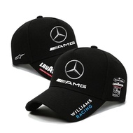 Williams team customized racing caps, F1 baseball caps, Albon, Sainz, outdoor leisure mounneering su