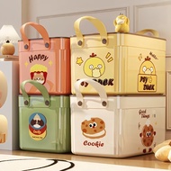 Storage Box Large Capacity Toy Storage Box Toy, Clothes Storage Box, With Portable Handle Storage Ba