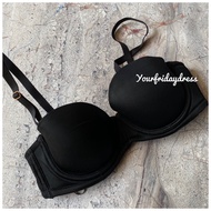 (JUMBO) International Concepts Womens Multi-Way Balconette Strapless gel lining Bra BH pakaian dalam