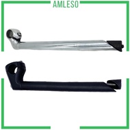 [Amleso] Premium Quill Stem Handle Bar Road Bike Gooseneck Handlebar 25.4mm Clamp