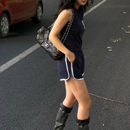 Chanel 黑銀蛇皮法棍CF 鏈條包 30*16*6  98新配件塵袋保卡