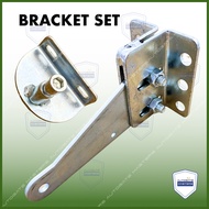 WALL BRACKET &amp; GATE BRACKET FOR E8 ARM AUTO GATE SYSTEM MOTOR ( ONE SIDE )