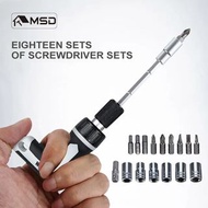 18 合 1 簡易便攜緊急棘輪迷你精密螺絲刀套裝 qqbckp 18 in 1 Easy Potable Emergency Ratchet Mini Precision Screwdriver Se