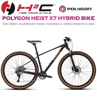 POLYGON 2022 HEIST X7 HYBRID BIKE 11spd Shimano SLX