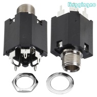 RR 1PC 2PCS 5PCS 6 35MM  Microphone Female Socket 50V 0 5A（VA）  Jack
