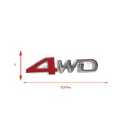 WD 4WD Car Emblem