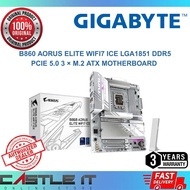 Gigabyte B860 AORUS Elite WiFi7 ICE LGA1851 DDR5 ATX Motherboard PCIe 5.0 3 × M.2