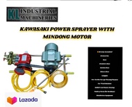 Kawasaki Power Sprayer with Mindong 1.5Hp electric motor ( PRESSURE WASHER )