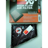 BMW 520i F10, 528i F10, Z4 E89 K&N 33-2963 Drop-In Air Filter