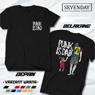 PUNK IS DAD T-SHIRT PUNK WORDS PUNK T-SHIRT NEWEST PUNK T-SHIRT FOR MEN AND WOMEN