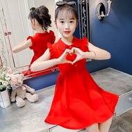 1.6,000 People Collection Girls Dresses 20,000 Children's Western Style Princess Dresses Middle Big 