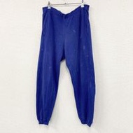 90年代二手Nike運動褲，復古款，藍色，銀色吊牌，M碼