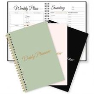 1pc Daily Planner Notebook, Record Daily Schedule, Book Or Document To Record And Arrange Plans, Ema