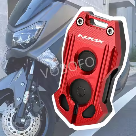 Motorcycle Remote Key Protection Case Aluminum Alloy Sleeve Keyless Start Decorative Cover For Yamah