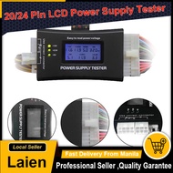 Digital Power Supply Tester LCD Display PC Computer 20/24 Pin LCD Power Supply Tester Check Atx Source Tester Power Measuring Diagnostic Tester Tool