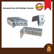 [𝟐" 𝐱 𝟒" 𝐱 𝟏.𝟓𝐦𝐦] Galvanized Iron (GI) Roofing L Bracket for C Channel / L Bracket Besi Atap C Channel Besi Biru