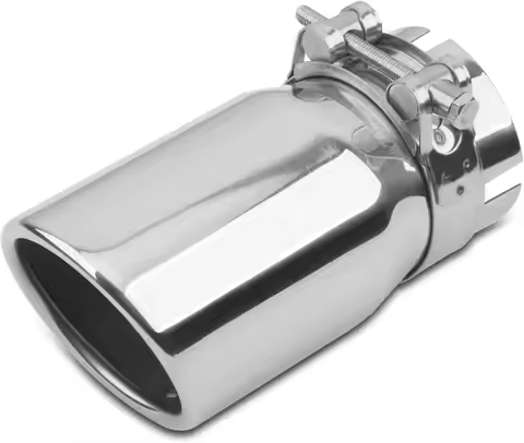 Exhaust Tips 3 inch Inlet 4 inch outlet muffler for Mazda Toyota Prado Middle East 4000 Exhaust Tail